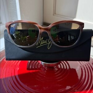 Maui Jim HONI Blue and Sandstone Sunglasses